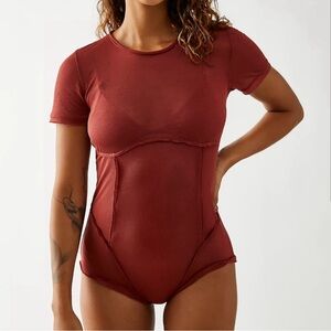 NWOT - White Free People Intimately One Piece bodysuit